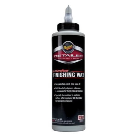 MEGUIARS MICROFIBER FINISHING WAX-DA 16oz MGD-30116